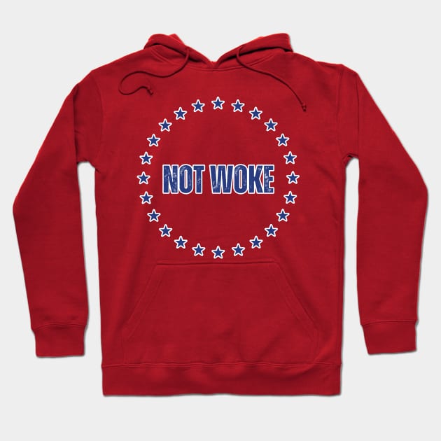 Not Woke Hoodie by la chataigne qui vole ⭐⭐⭐⭐⭐